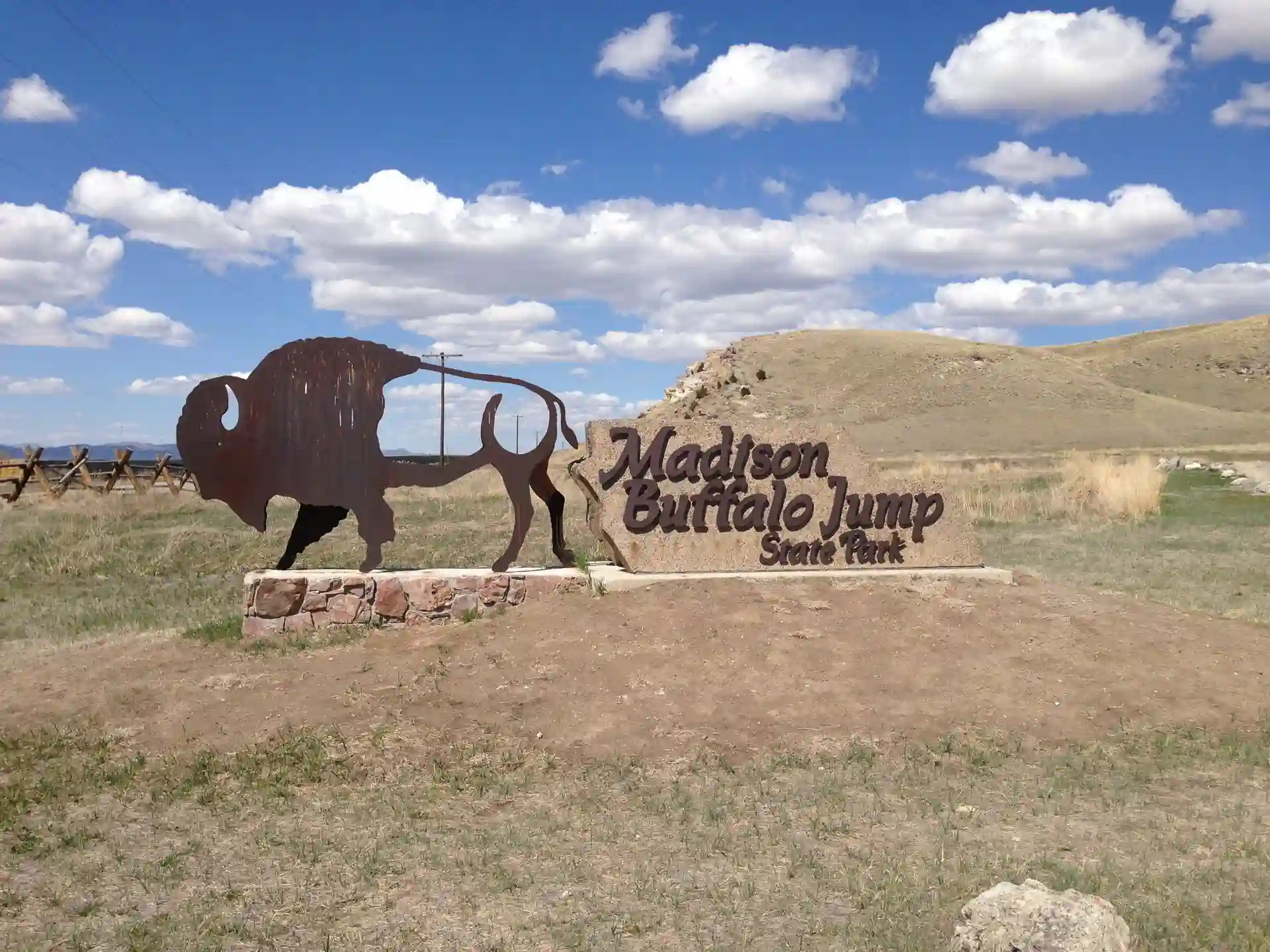 Madison Buffalo Jump State Park