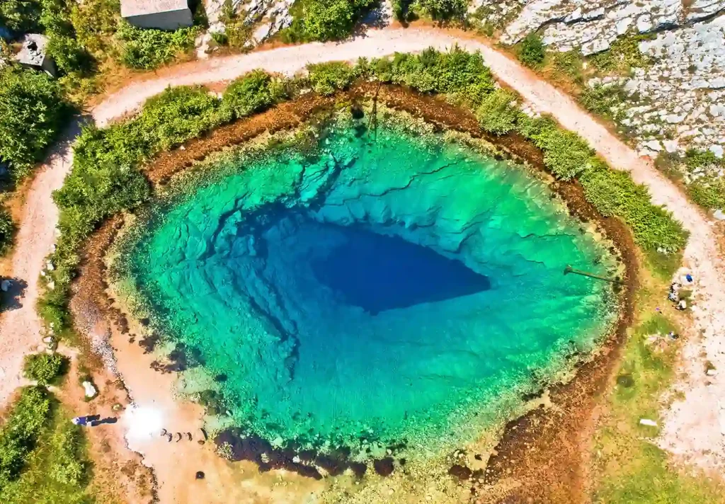 Eye of the Earth or Cetina River