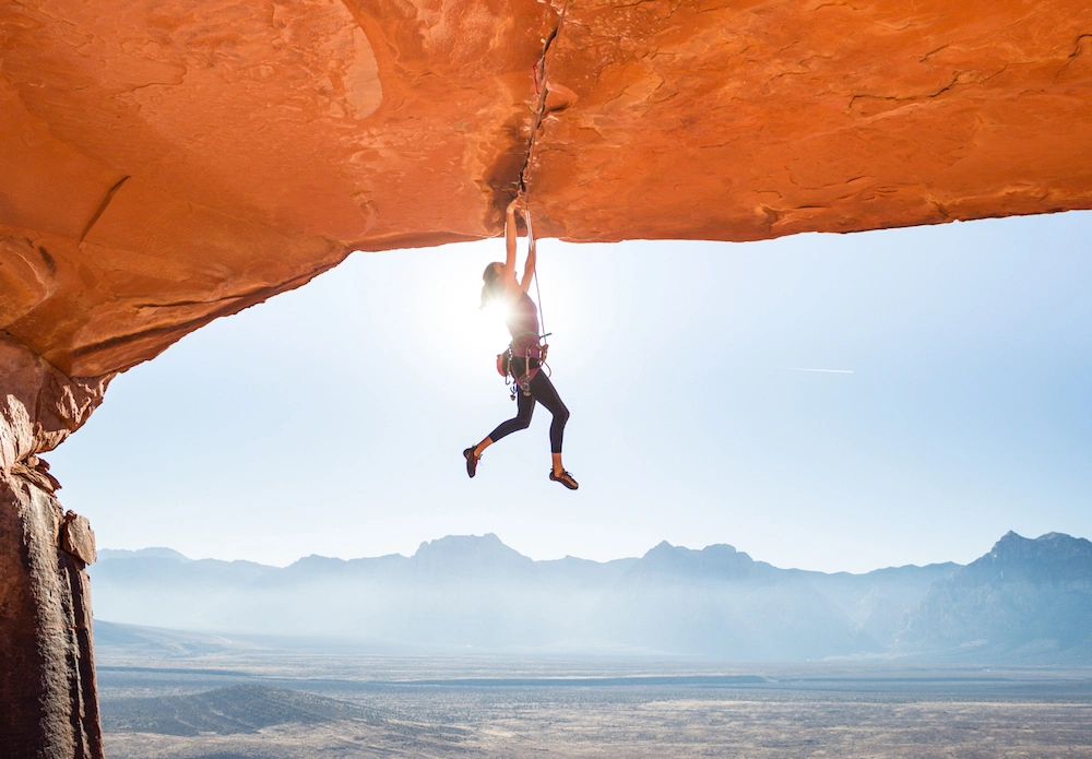 Rock Climbing in Red Rocks