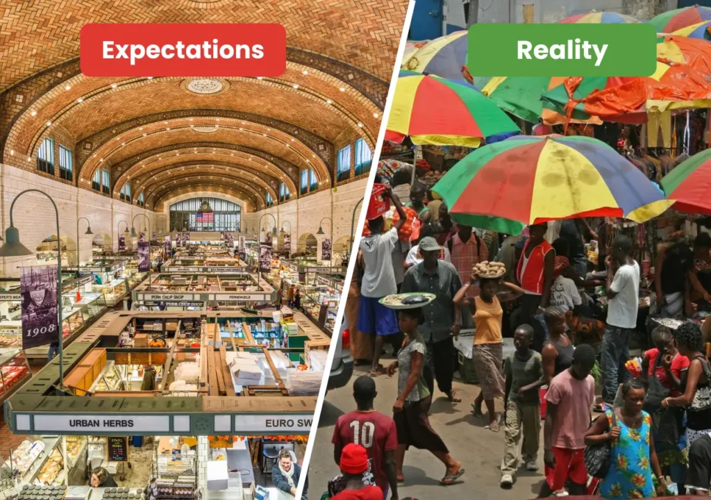 Local Markets Authentic Goods vs. Tourist Traps