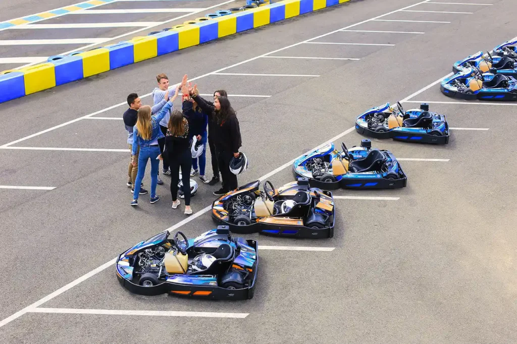 Go Karting at Le Mans Go Karting Track