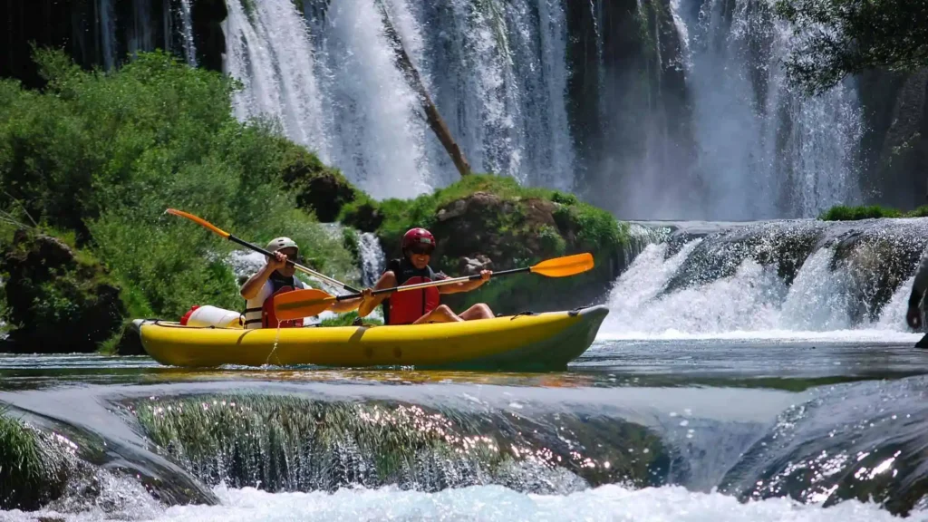 Kayaking on Yarra River