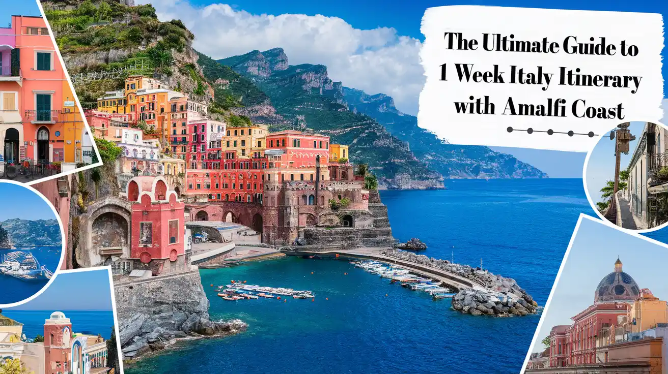 1 Week Italy Itinerary with Amalfi Coast