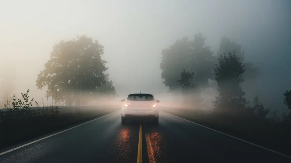 Visibility Issues while driving on road trip