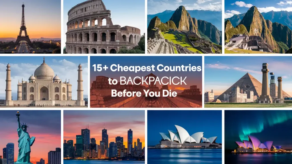 Cheapest Countries to Backpack