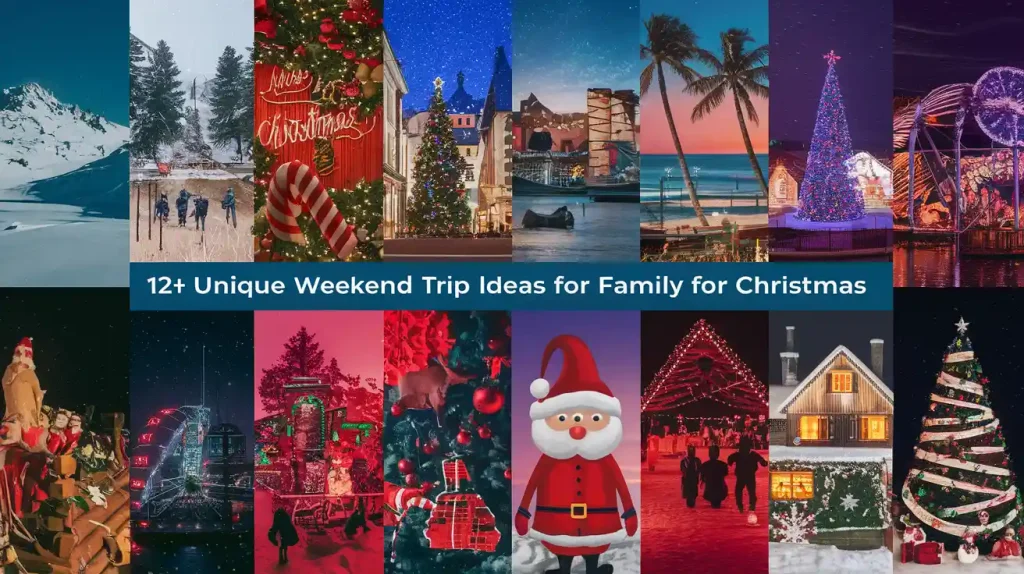 Unique Weekend Trip Ideas for Family for Christmas