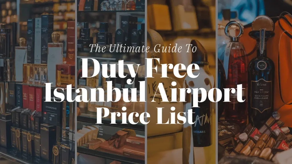 Duty Free Istanbul Airport Price List