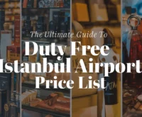 Duty Free Istanbul Airport Price List