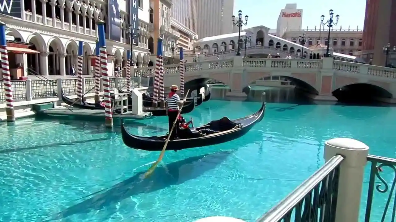 Gondola Ride at The Venetian