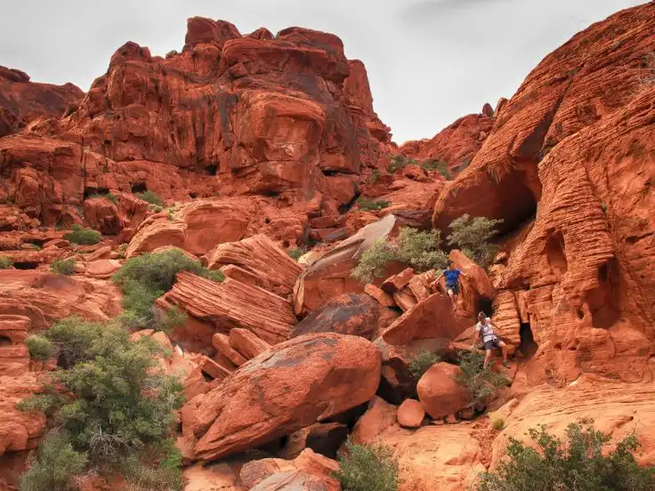 Rock Climbing at Red Rock Canyon