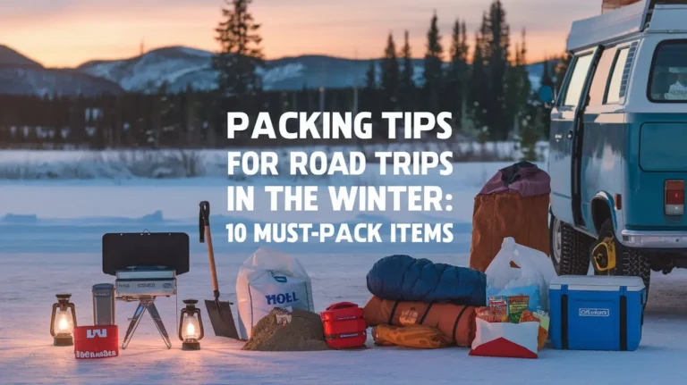 Packing Tips for Road Trips in the Winter: 10 Must-Pack Items