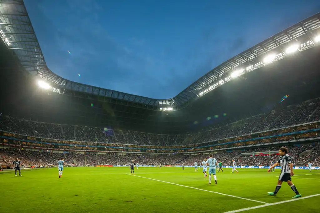 Soccer Match at Estadio BBVA