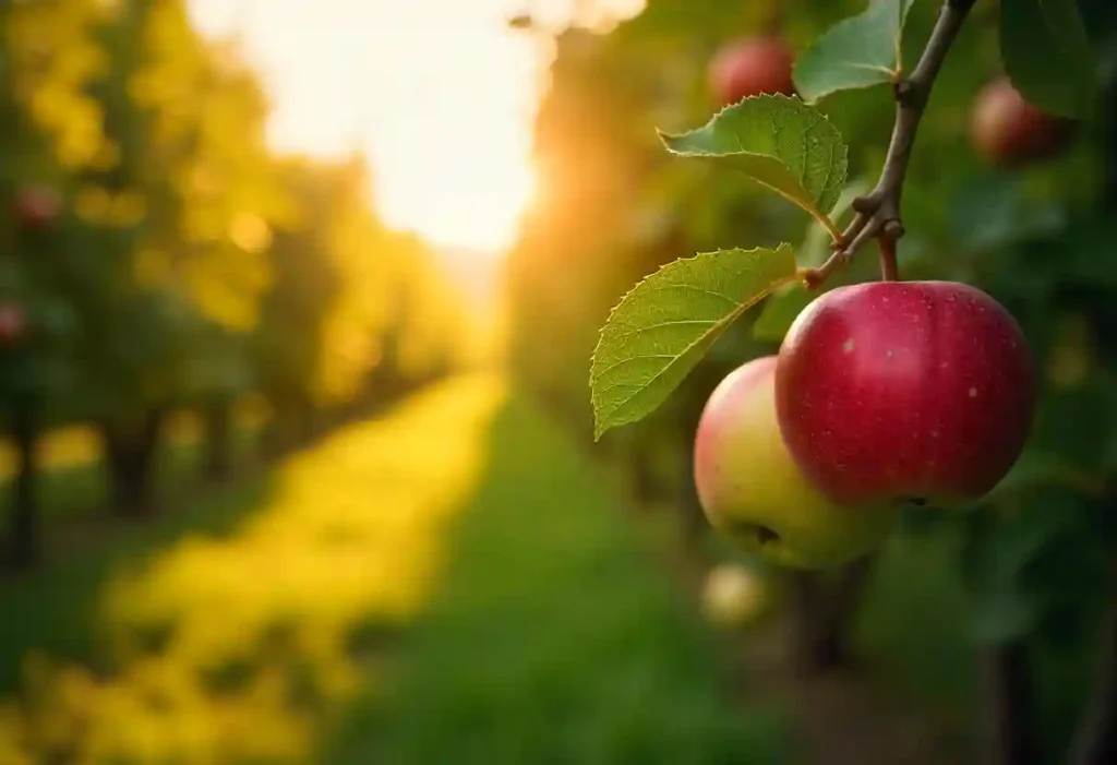 the Apple Orchards